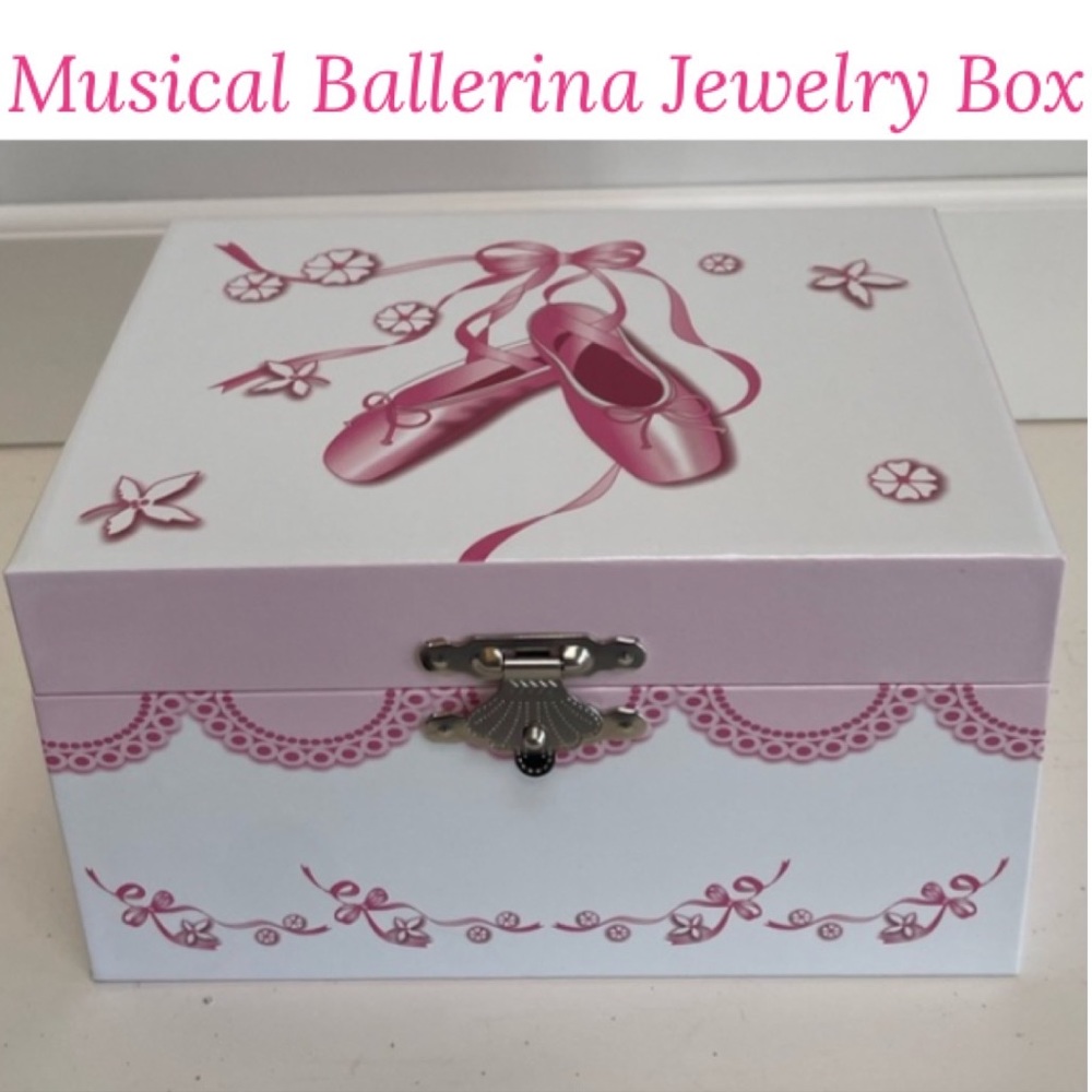 Ballerina Jewelry Box Ballet Princess Musical Wind Up Music Box Keepsake Box